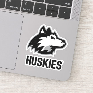 NIU Huskies Distress Sticker