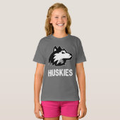 NIU Huskies Distress T-shirt (Voorkant volledig)