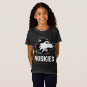 NIU Huskies Distress T-shirt (Voorkant volledig)