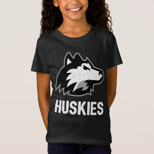 NIU Huskies Distress T-shirt (Voorkant)