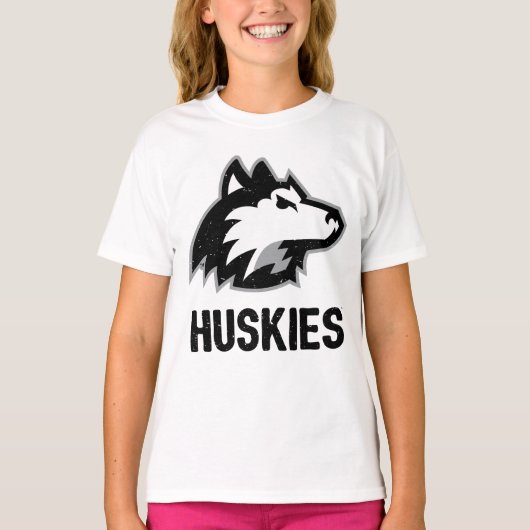 NIU Huskies Distress T-shirt (Voorkant)