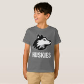 NIU Huskies Distress T-shirt (Voorkant volledig)