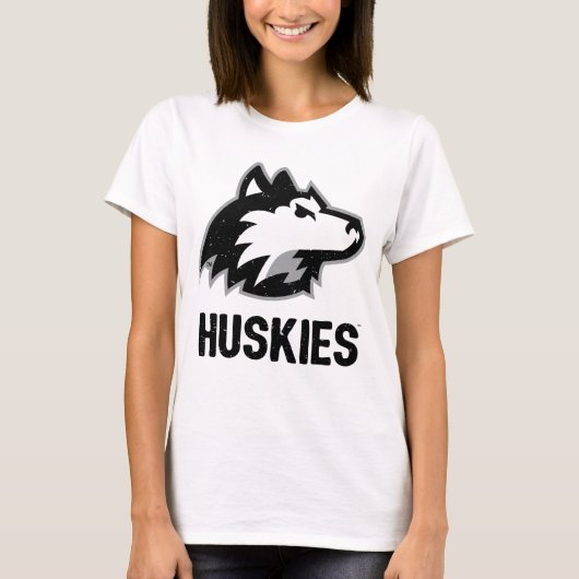 NIU Huskies Distress T-shirt (Voorkant)