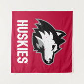 NIU Huskies Distress Wandkleed (Voorkant (horizontaal))
