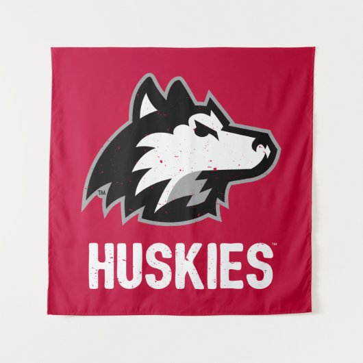 NIU Huskies Distress Wandkleed (Voorkant)