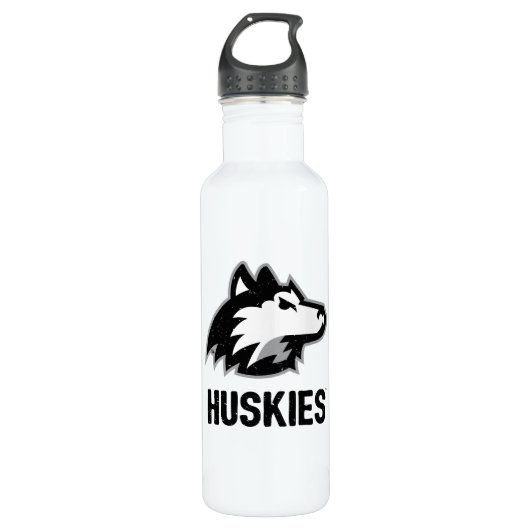 NIU Huskies Distress Waterfles (Voorkant)