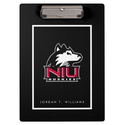 NIU Huskies Klembord (Voorkant)