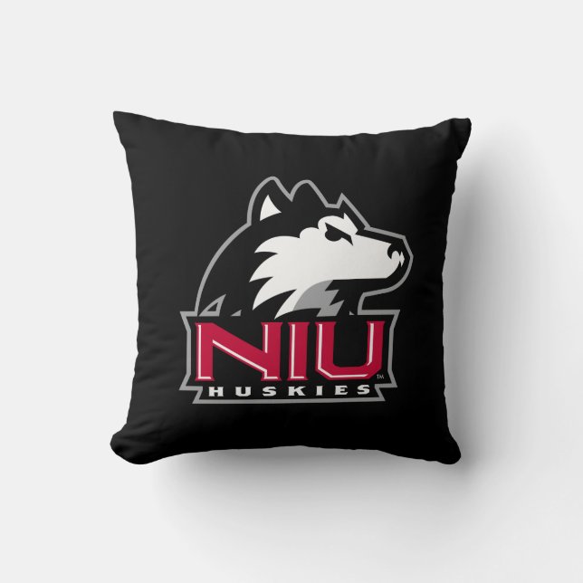 NIU Huskies Kussen (Voorkant)
