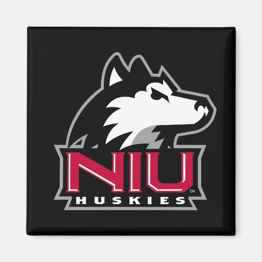 NIU Huskies Magneet (Voorkant)
