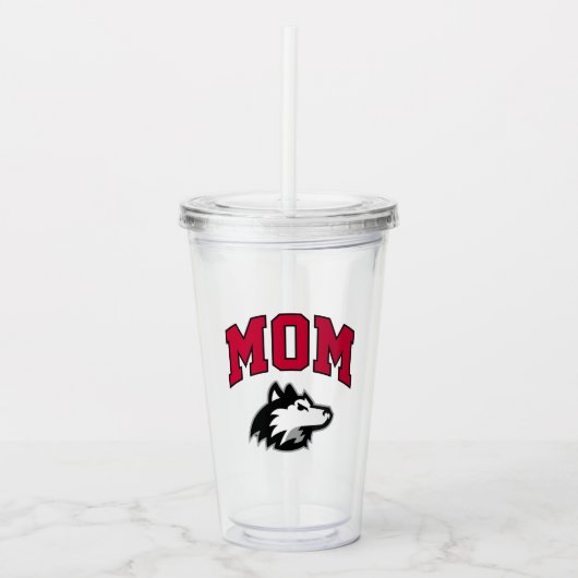 NIU Huskies Mama Acryl Drinkbeker (Voorkant)