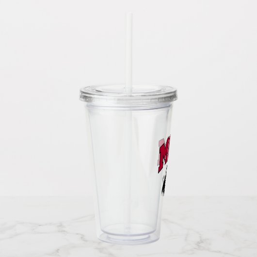 NIU Huskies Mama Acryl Drinkbeker (Rechts)