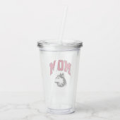 NIU Huskies Mama Acryl Drinkbeker (Achterkant)