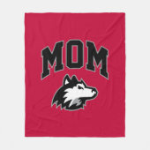 NIU Huskies Mama Fleece Deken (Voorkant)