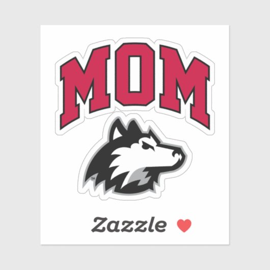 NIU Huskies Mama Sticker (Vel)