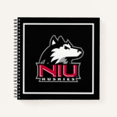 NIU Huskies Notitieboek (Voorkant)
