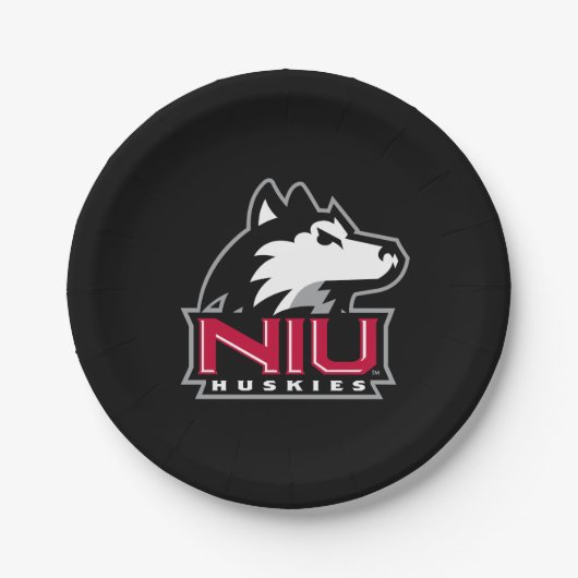 NIU Huskies Papieren Bordje (Voorkant)