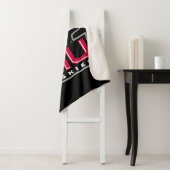 NIU Huskies Sherpa Deken (In situ)