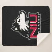 NIU Huskies Sherpa Deken (Voorkant (horizontaal))