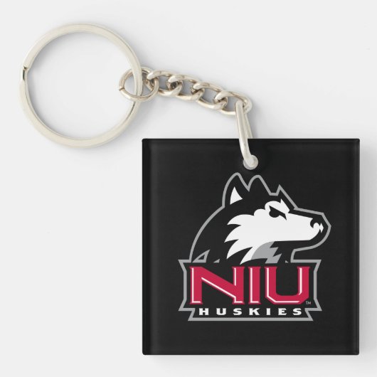 NIU Huskies Sleutelhanger (Voorkant)