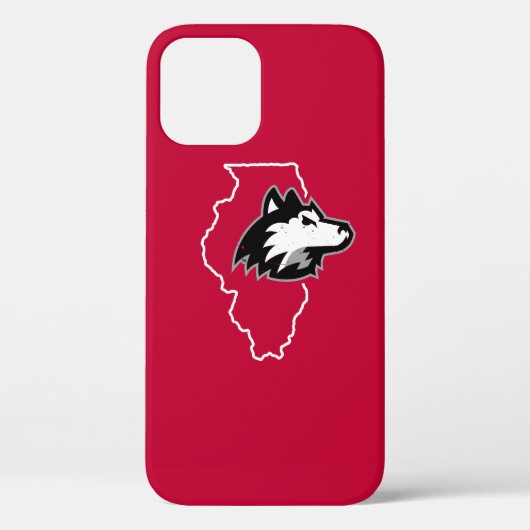 NIU Huskies State Love Case-Mate iPhone Case (Achterkant)