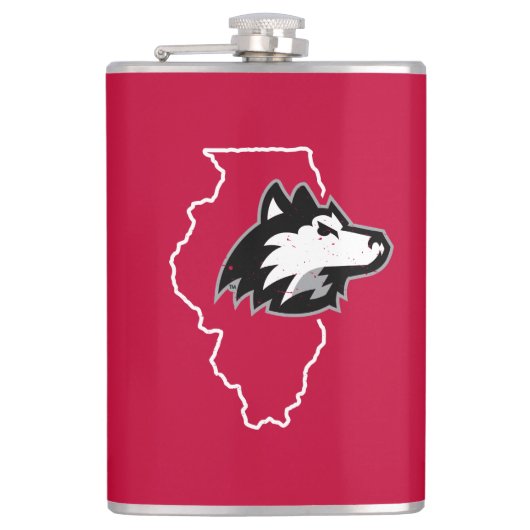 NIU Huskies State Love Heupfles (Voorkant)