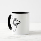 NIU Huskies State Love Mok (Voorkant links)