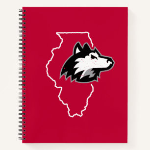 NIU Huskies State Love Notitieboek