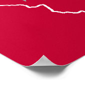 NIU Huskies State Love Poster (Hoek)