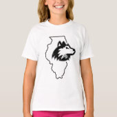 NIU Huskies State Love T-shirt (Voorkant)