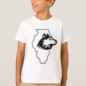 NIU Huskies State Love T-shirt (Voorkant)