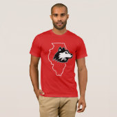 NIU Huskies State Love T-shirt (Voorkant volledig)
