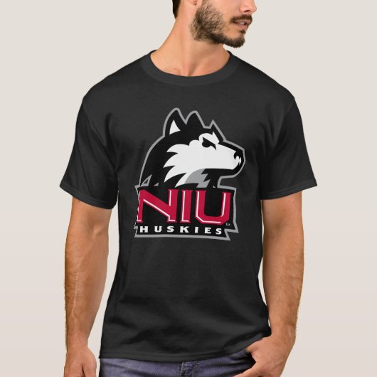 NIU Huskies T-shirt (Voorkant)