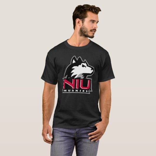 NIU Huskies T-shirt (Voorkant volledig)