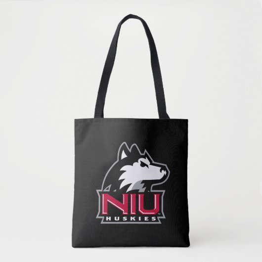 NIU Huskies Tote Bag (Voorkant)