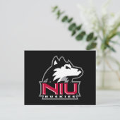 NIU Huskies Uitnodiging Briefkaart (Staand voorkant)