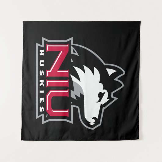 NIU Huskies Wandkleed (Voorkant (horizontaal))