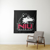 NIU Huskies Wandkleed (In situ)