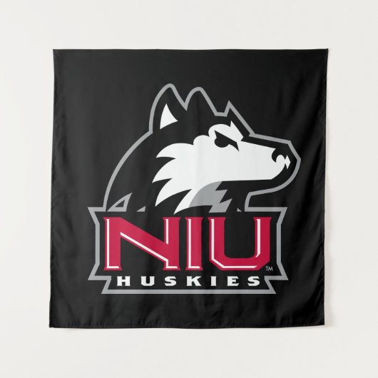 NIU Huskies Wandkleed (Voorkant)