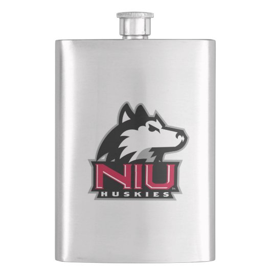 NIU Huskies Wordmark Flacon (Voorkant)