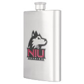NIU Huskies Wordmark Flacon (Links)