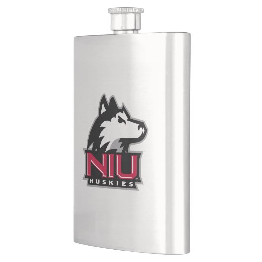 NIU Huskies Wordmark Flacon (Links)
