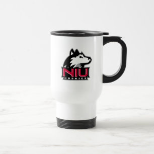 NIU Huskies Wordmark Reisbeker