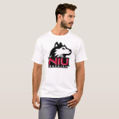 NIU Huskies Wordmark T-shirt (Voorkant volledig)