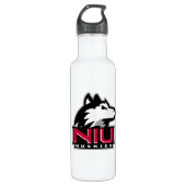 NIU Huskies Wordmark Waterfles (Voorkant)