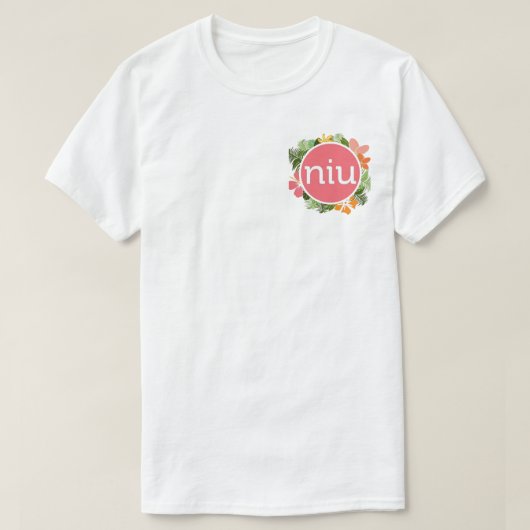 NIU Logo T-shirt (Design voorkant)
