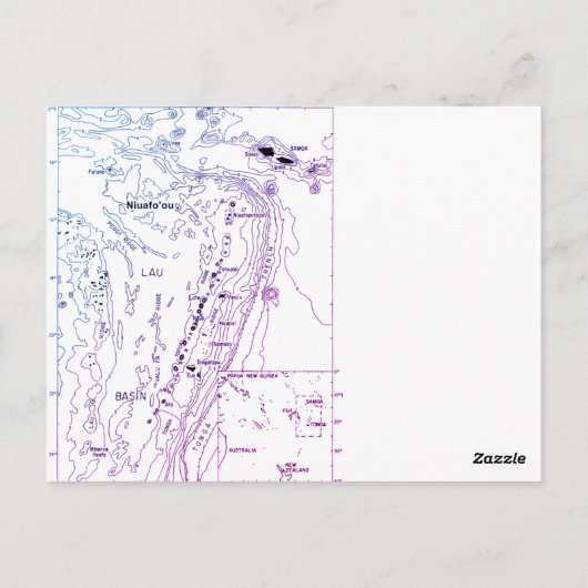 Niuafo'ou Briefkaart (Achterkant)