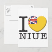 Niue Briefkaart (Voorkant / Achterkant)