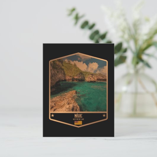 Niue Briefkaart (Staand voorkant)