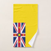 Niue Flag Bad Handdoek (Handdoek)
