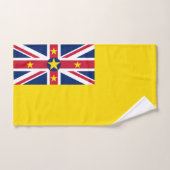 Niue Flag Bad Handdoek (Handdoek)